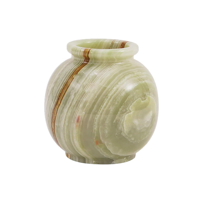 Marble Round Vase