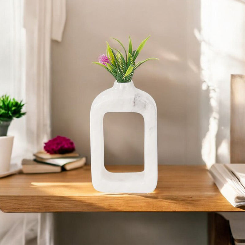 Marble Rectangle Vase - Small