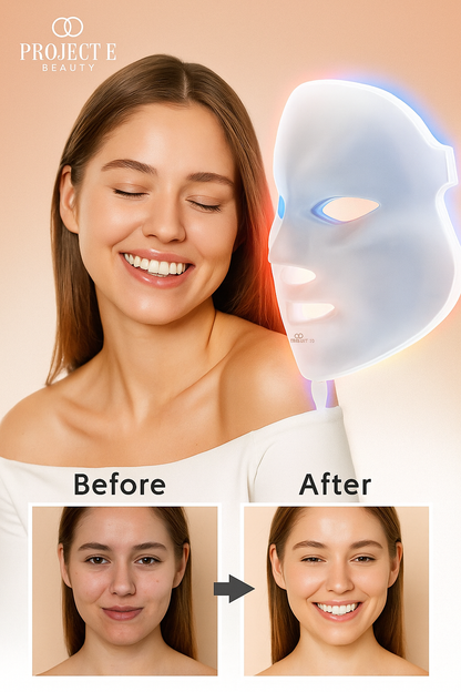 ✨ LumiLux™ 7-Colour LED Therapy Face Mask