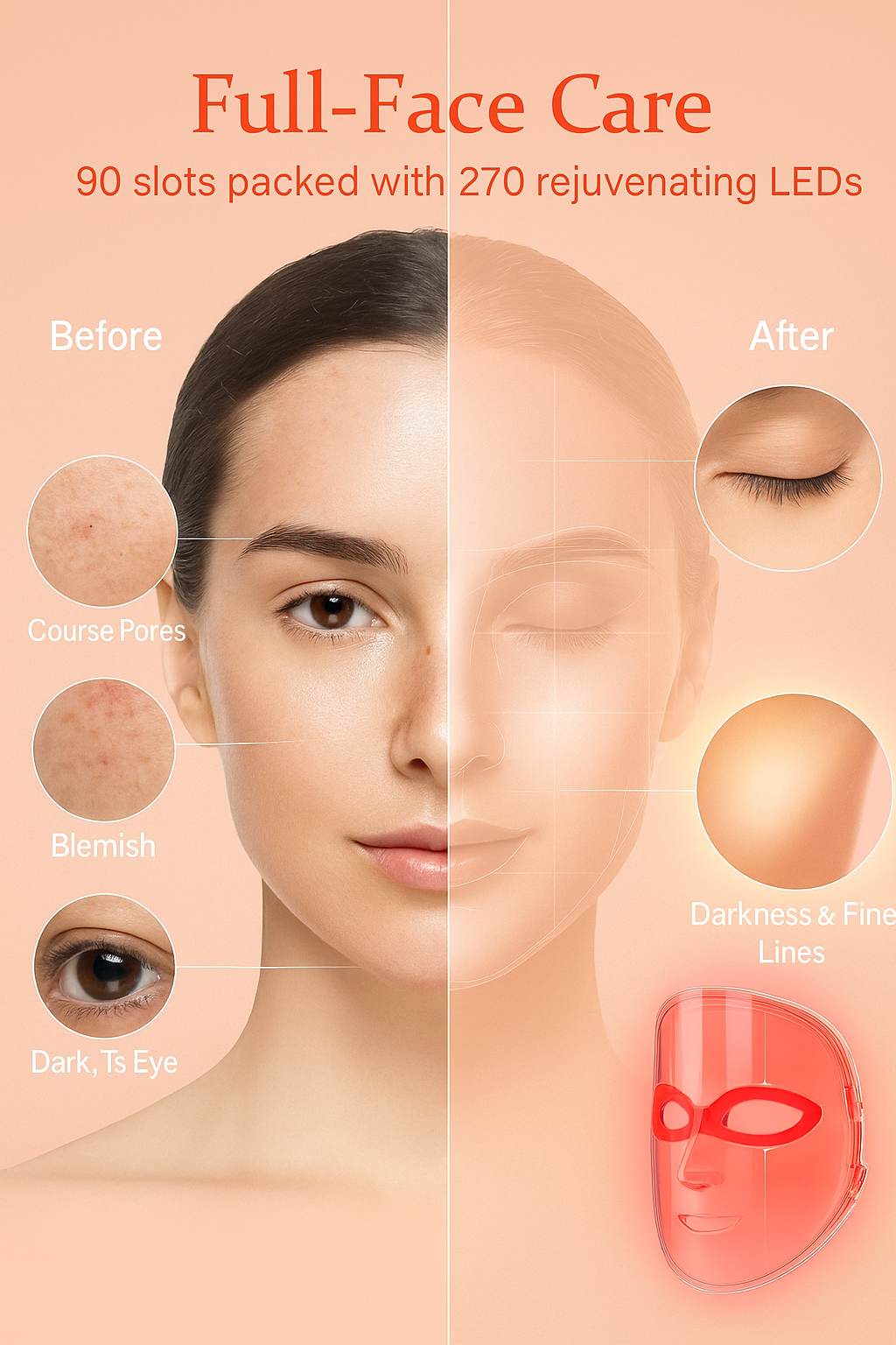 ✨ LumiLux™ 7-Colour LED Therapy Face Mask