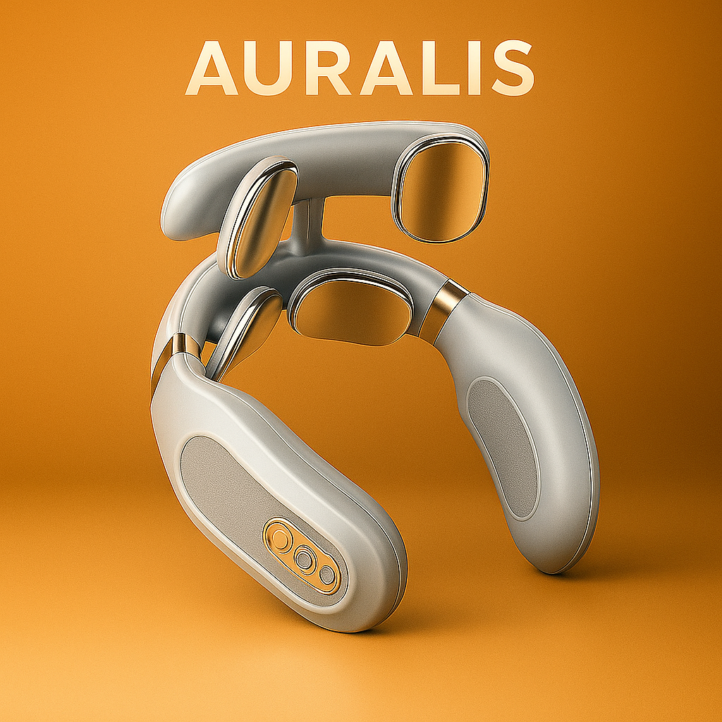 AURALIS™ MagicRelief 2.0 – Premium Electric Neck & Shoulder Massager