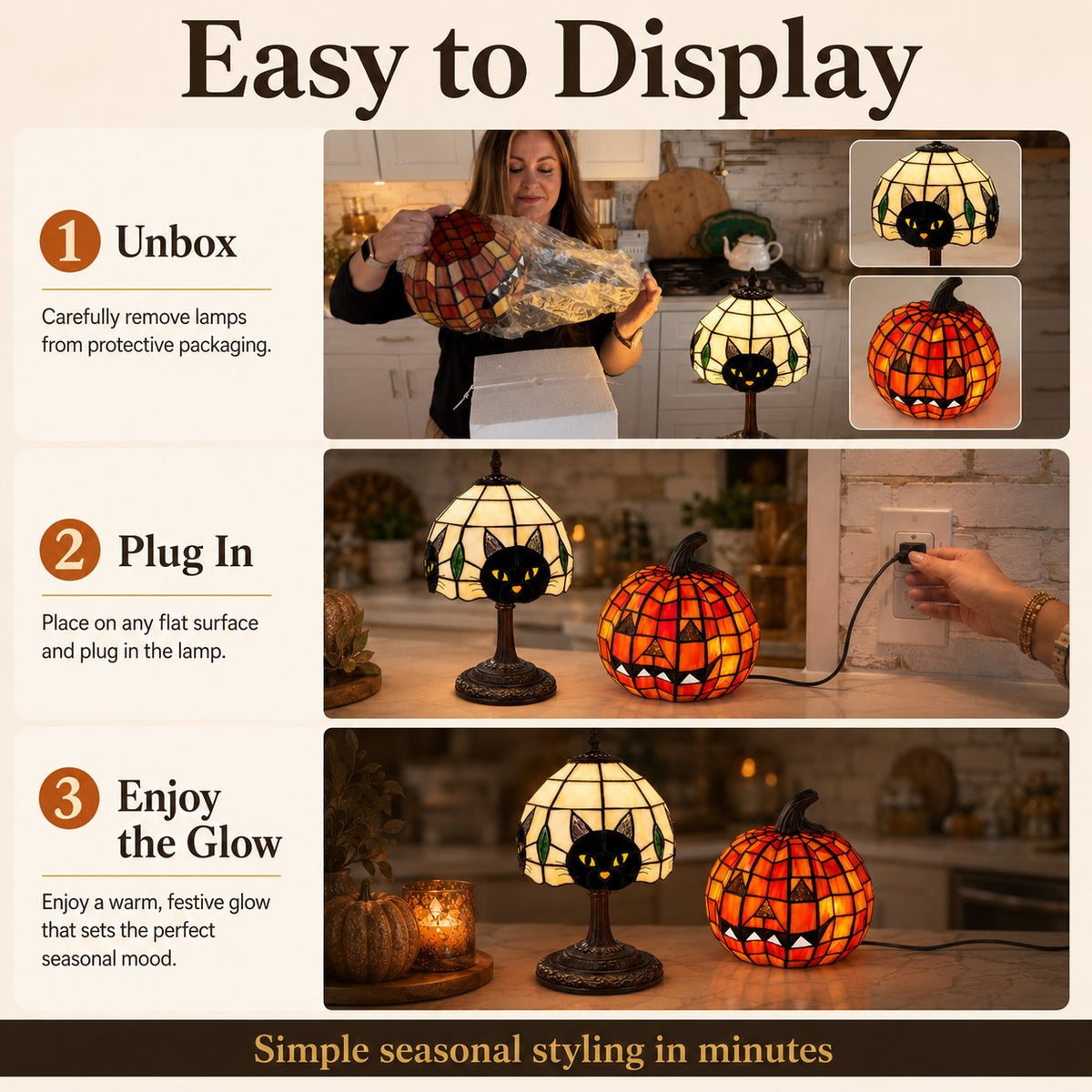 Pumpkin Glow Lamp