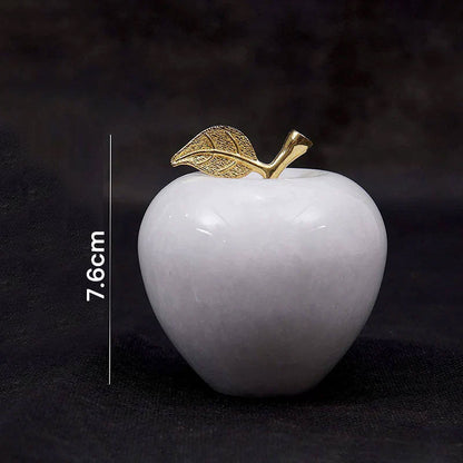 Marble Paperweight - Apple