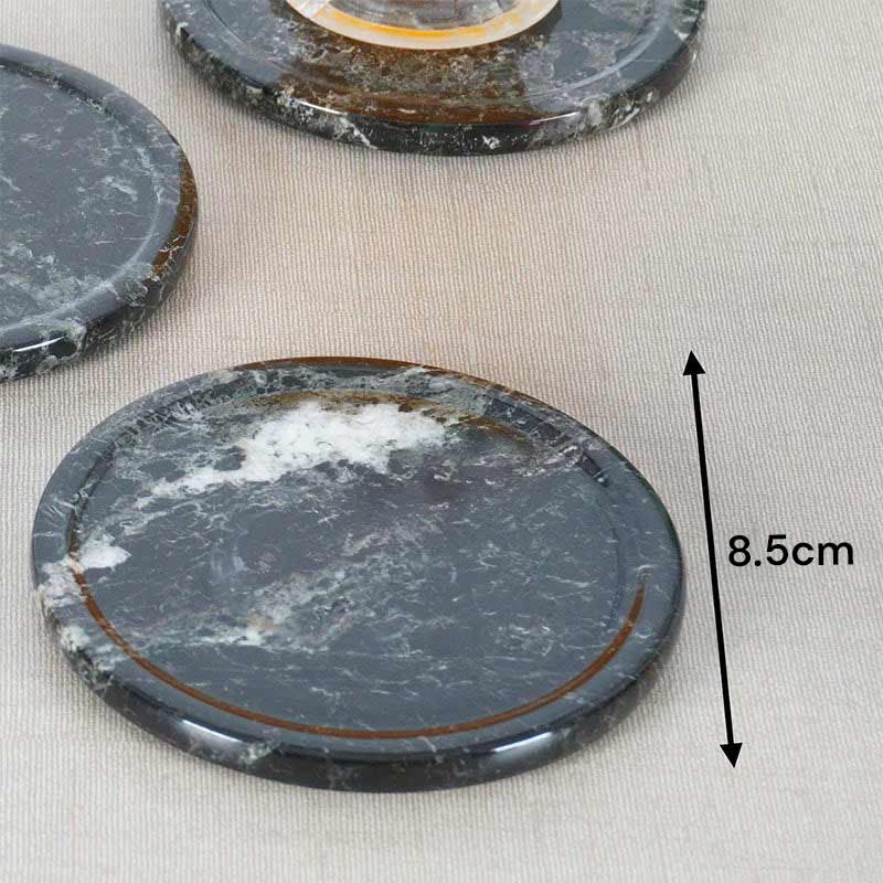 Marble Round Coaster - Set of 6