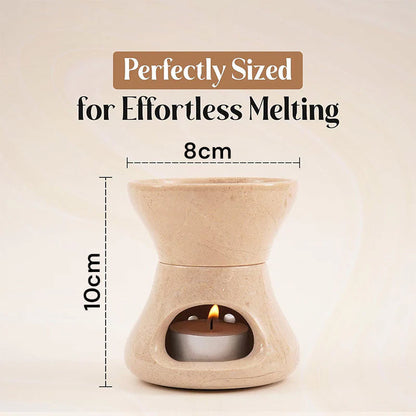 Marble Butter Warmer