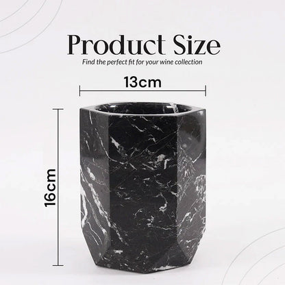 Marble Hexagon Wine Chiller