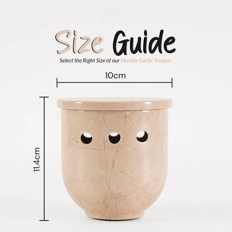Marble Garlic Keeper