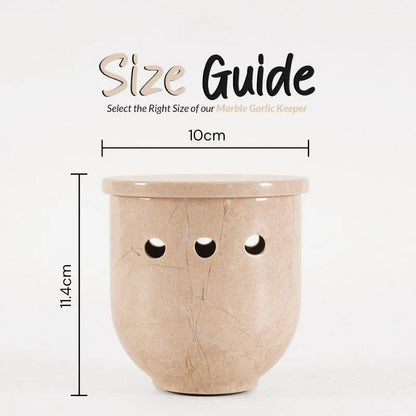 Marble Garlic Keeper