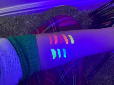 UV Glow Face & Body Paint Markers Set — Halloween Party Kit