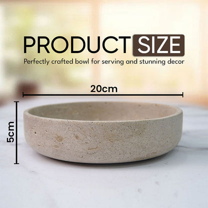 Marble Serving Bowl