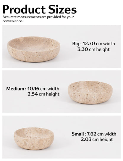 Marble Bowls - Set of 3
