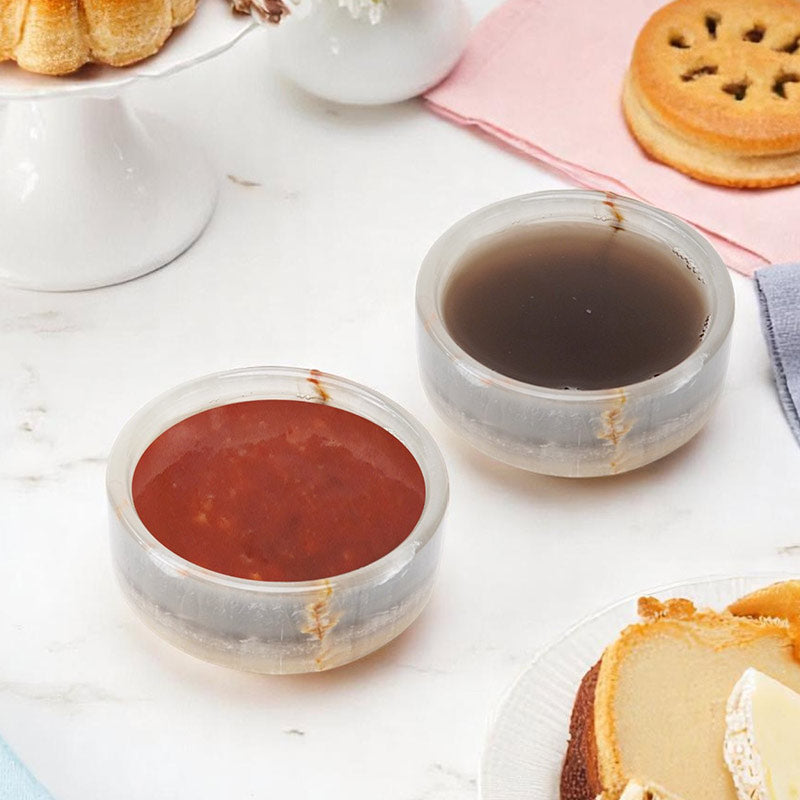 Marble Sauce Cups - Set of 2