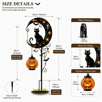 Solar Halloween Garden Stake Light — 33" Spooky Outdoor Decor 20
