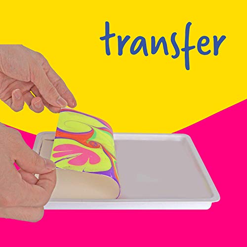 Dan&Darci Marbling Paint Art Kit — Water Marbling Craft for Kids Ages 6-12 5