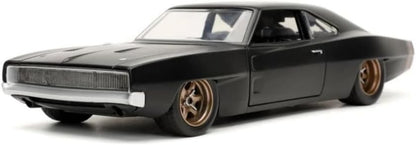 Fast and Furious 9-1968 Dodge Charger 1:24 Scale Hollywood Ride Diecast Vehicle