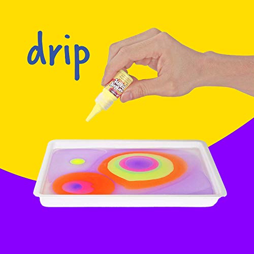 Dan&Darci Marbling Paint Art Kit — Water Marbling Craft for Kids Ages 6-12 3