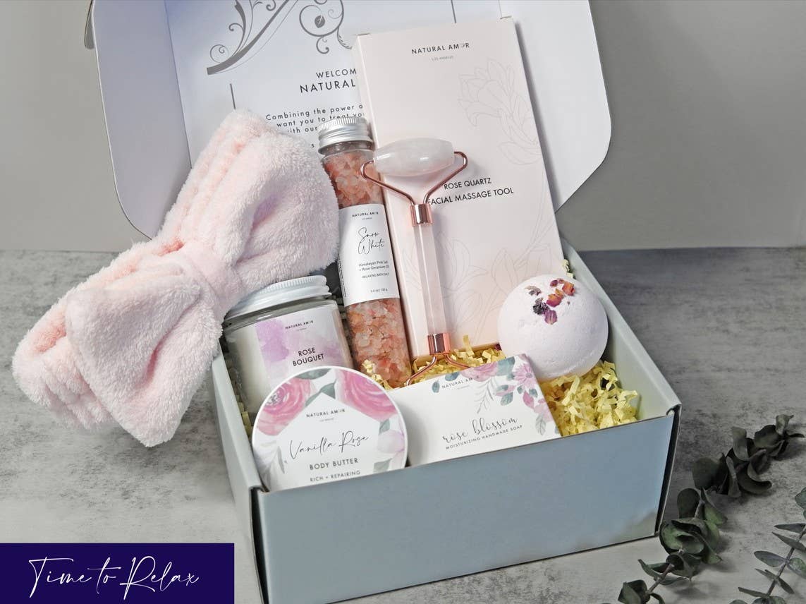Spa Bath Body Gift Set| Natural Skincare Gift Sets