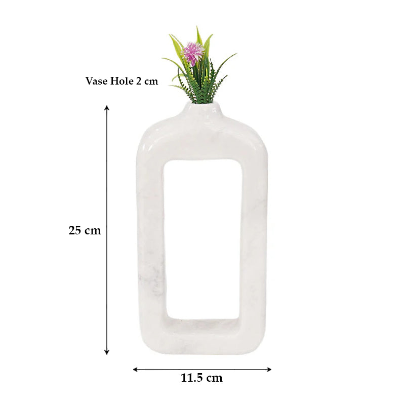 Marble Rectangle Vase - Big