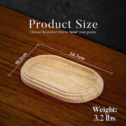 Marble Oval Tray