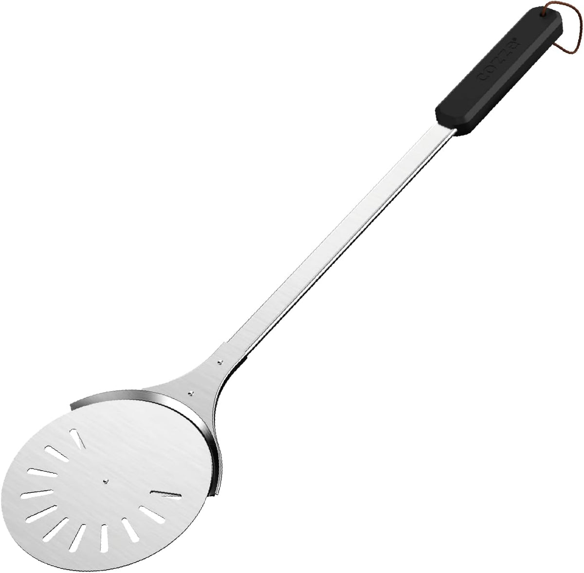 Cozze Rotating Pizza Peel Paddle - Stainless Steel Pizza Tur