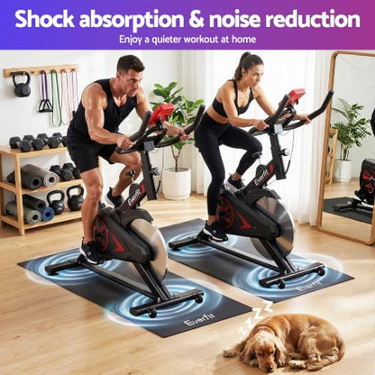 Everfit Exercise Equipment Mat — Non-Slip Treadmill & Home Gym Floor Mat (150 x 75cm)