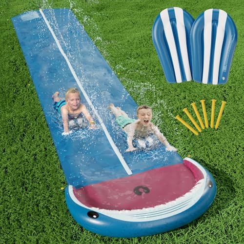 Stargo Shark Twin-Lane Water Slide view 9