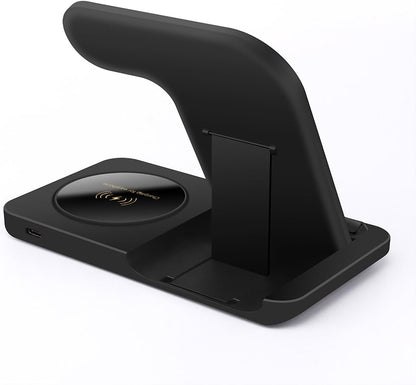 Foldable 3 in 1 Wireless Charging Station for iPhone/Apple