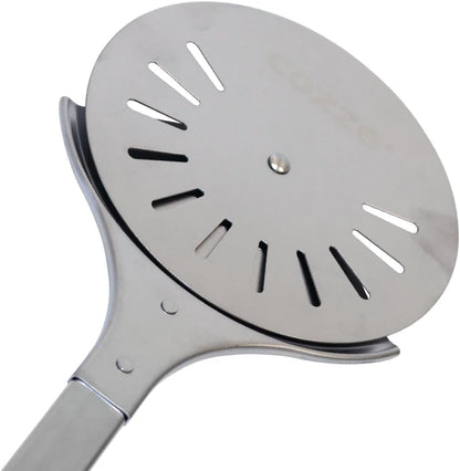 Cozze Rotating Pizza Peel Paddle - Stainless Steel Pizza Tur