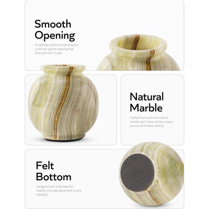 Marble Round Vase