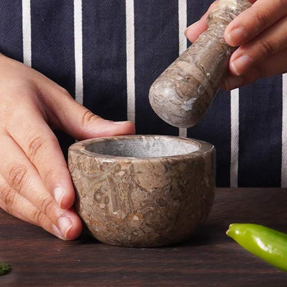 Marble Mortar & Pestle