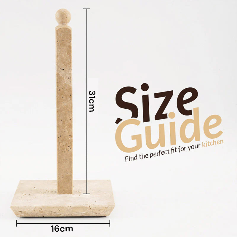 Marble Paper Towel Holder - Square
