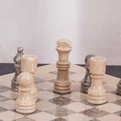 Marble Chess Set 30cm – Oceanic & Verona