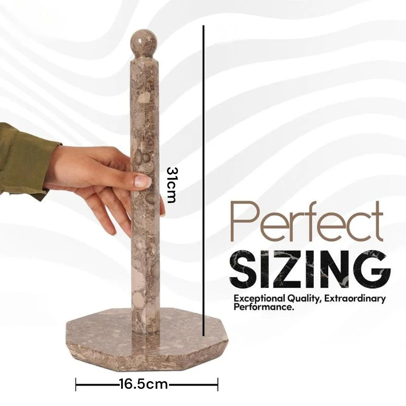 Marble Paper Towel Holder - Star