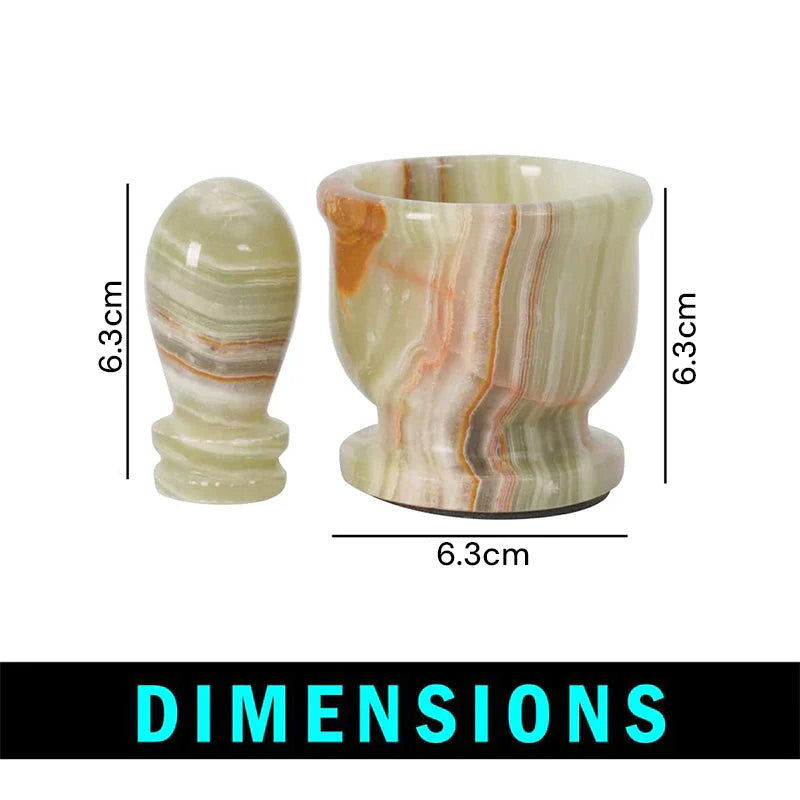 Marble Mortar & Pestle - Small