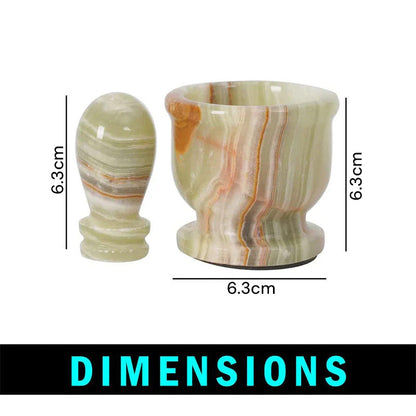 Marble Mortar & Pestle - Small