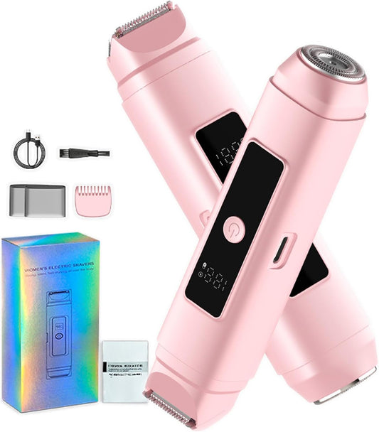 Velessa 2-in-1 Bikini Trimmer & Facial Shaver for Women 1