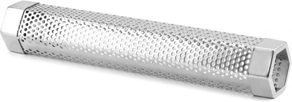 QWORK® 12" Stainless Steel BBQ Smoke Tube for Pellet Grill