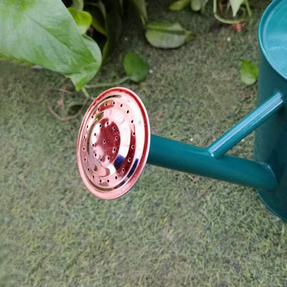 Steel Watering Can Sliver Galvanized Steel Watering Can with