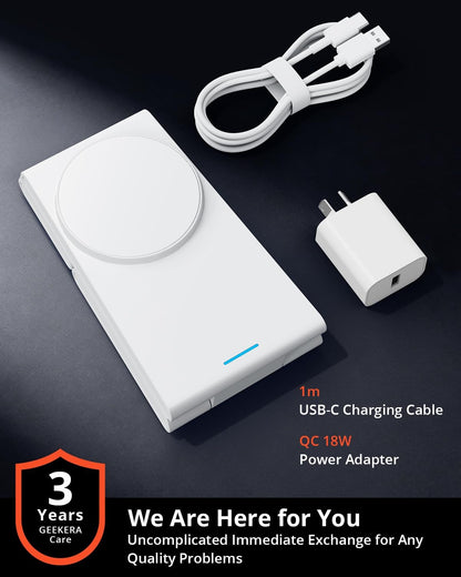 Wireless Charging Station for Apple Magsafe: GEEKERA Magneti