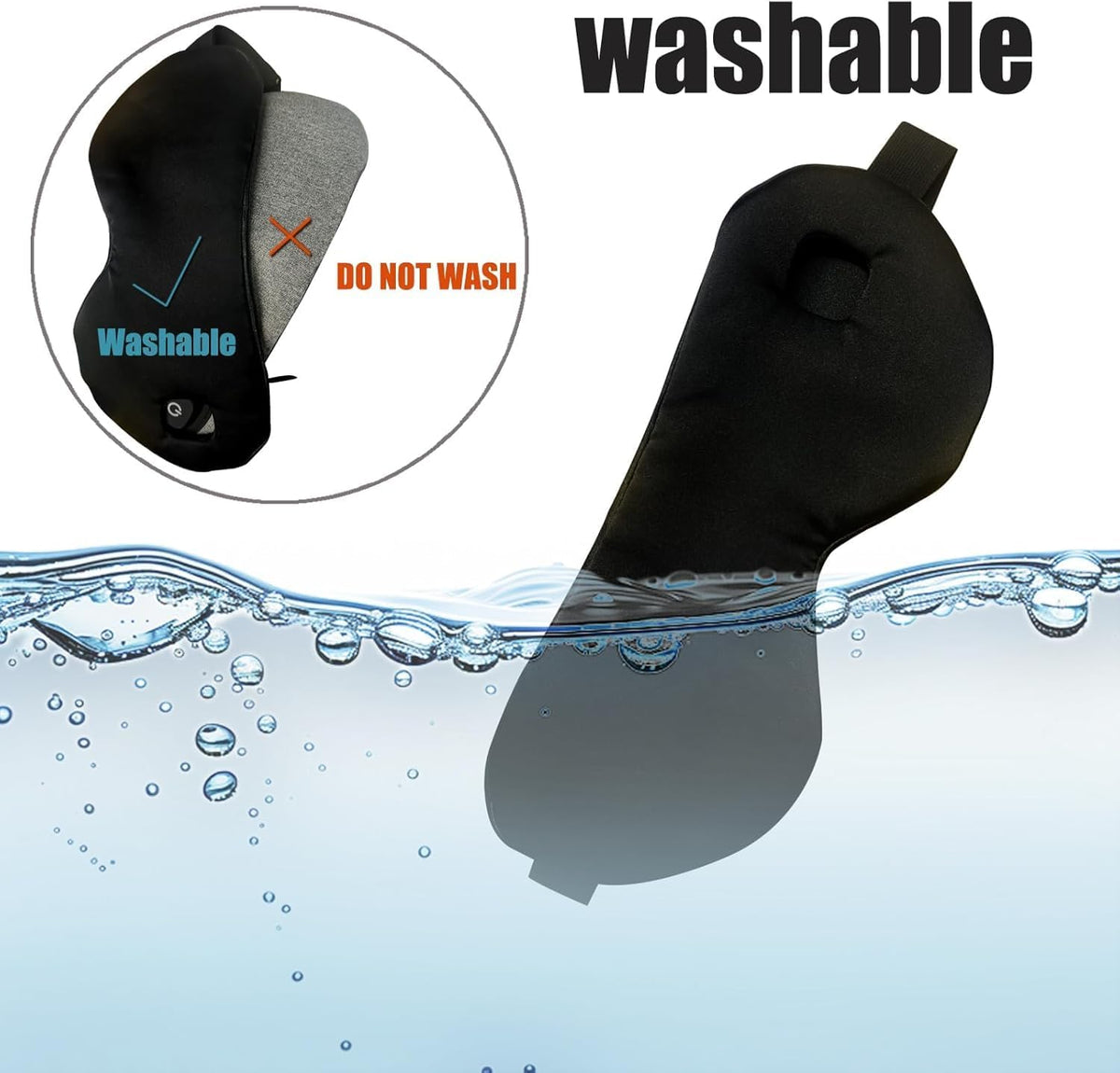 Rechargeable Cordless Heated Eye Mask for Dry Eyes - Adjusta