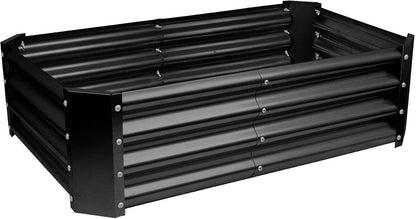 Harbour Housewares Raised Garden Bed - Anthracite - 120 x 60