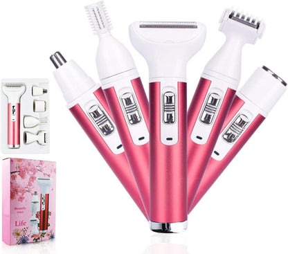 Velessa 2-in-1 Bikini Trimmer & Facial Shaver for Women 9