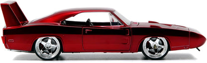 Toys Fast and Furious 1968 Dodge Charger Daytona 1:24 Scale Hollywood Ride Diecast Vehicle