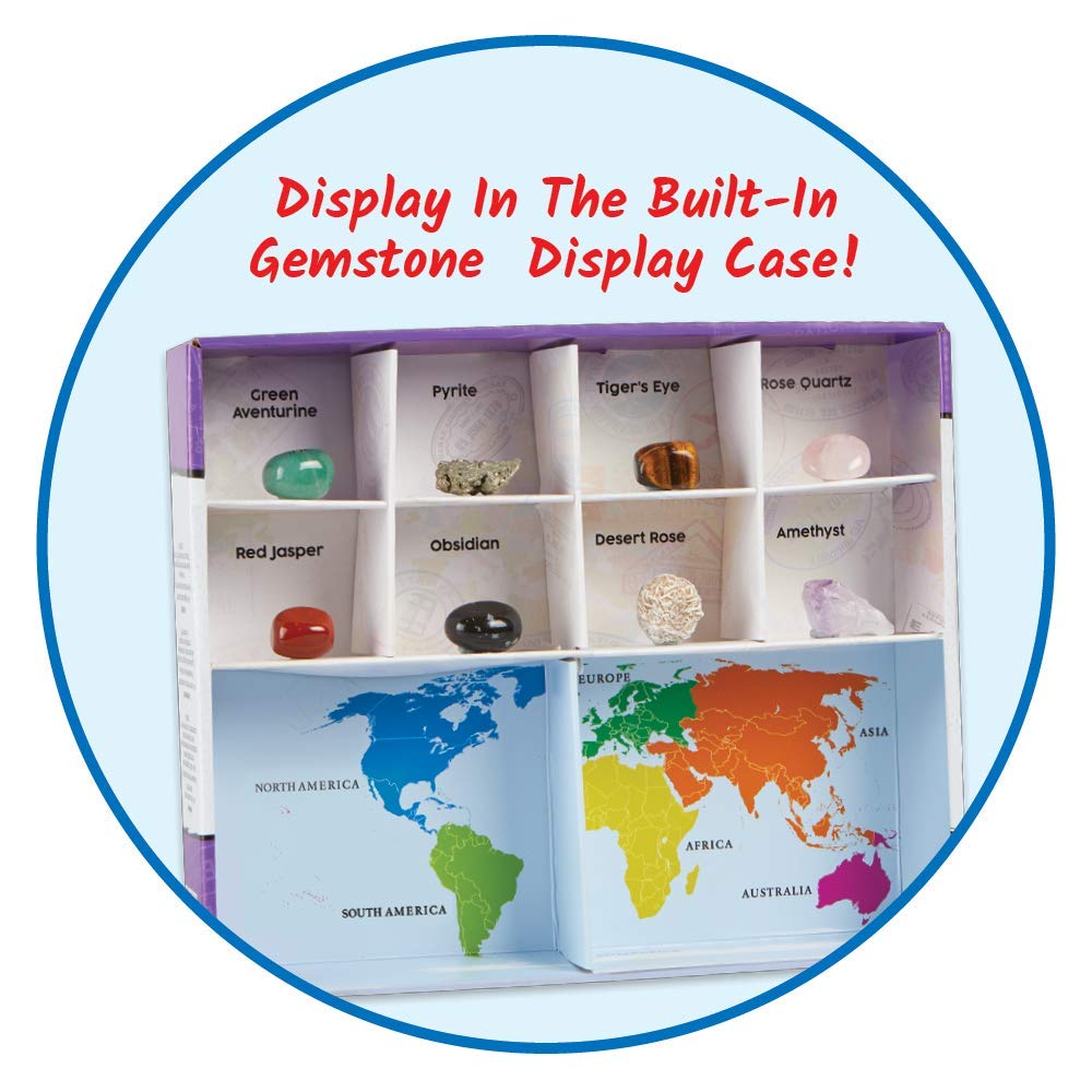 Learning Resources World of Gemstones Dig Kit for Kids 8-12
