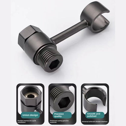 Toilet Flushing Bidet Sprayer Nozzle, Bidet Pet Cleaning Bathing G1/2 Caliber Metal Valve Body for Multi-Purpose use, Handheld Bidet Sprayer, can be Used with a Toilet, Bathtub, Bathroom Cleaning
