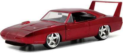 Toys Fast and Furious 1968 Dodge Charger Daytona 1:24 Scale Hollywood Ride Diecast Vehicle
