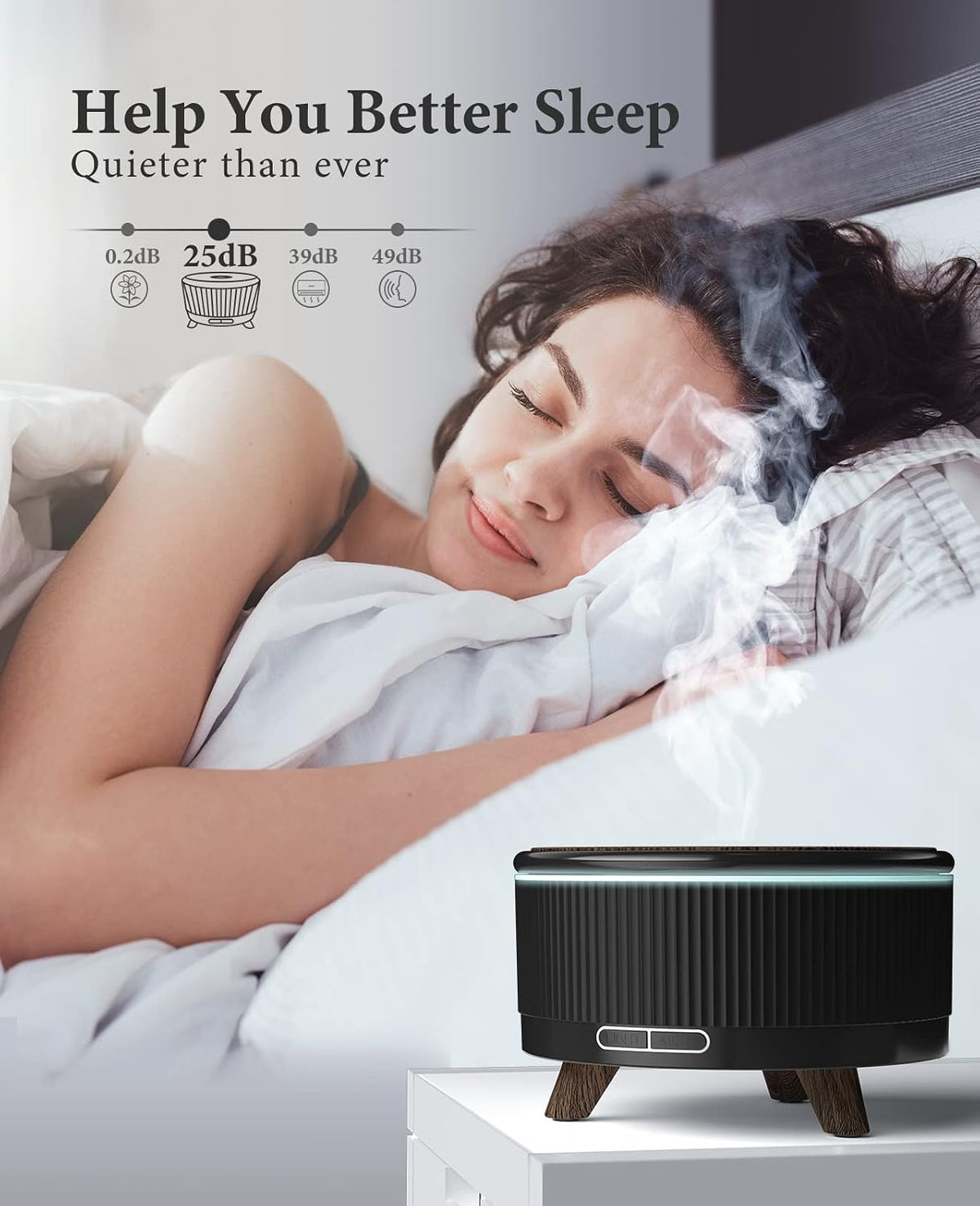 500mL Essential Oil Diffusers for Home