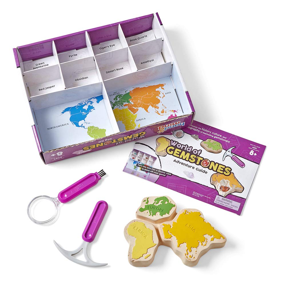 Learning Resources World of Gemstones Dig Kit for Kids 8-12