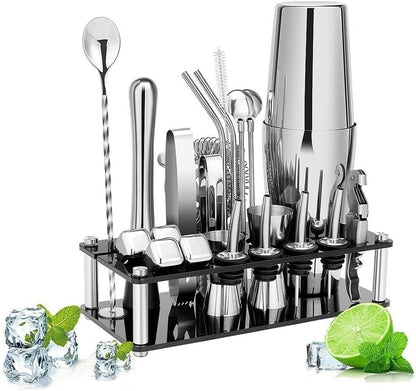 Cocktail Shaker Set Boston Shaker Set Stainless Steel Barten