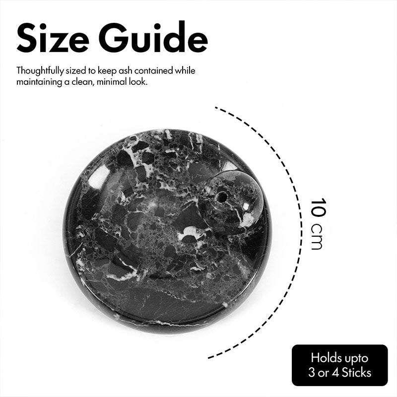 Marble Incense Holder - Design F